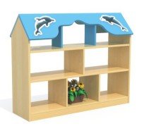 海豚玩具柜
